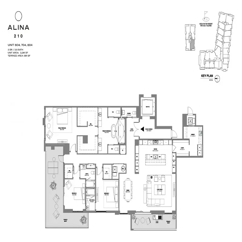 Alina Residences floor plan 1