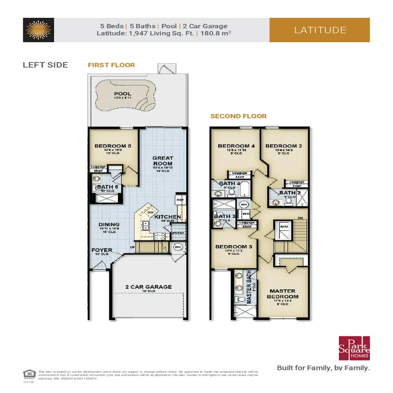 Paradiso Grande Resort floor plan 10
