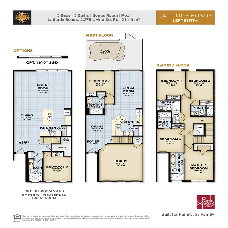 Paradiso Grande Resort floor plan 12