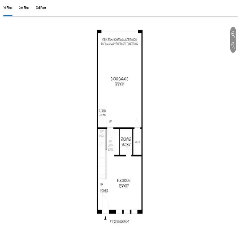 The Brix at The Packing District floor plan 1