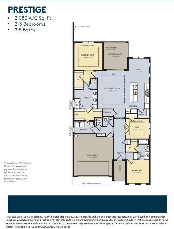 The Reserve at Eastpointe floor plan 4