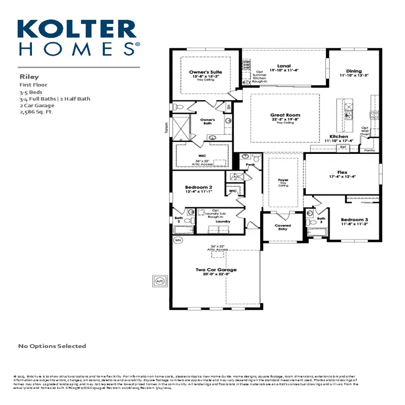 L’Ambiance at Avenir floor plan 5