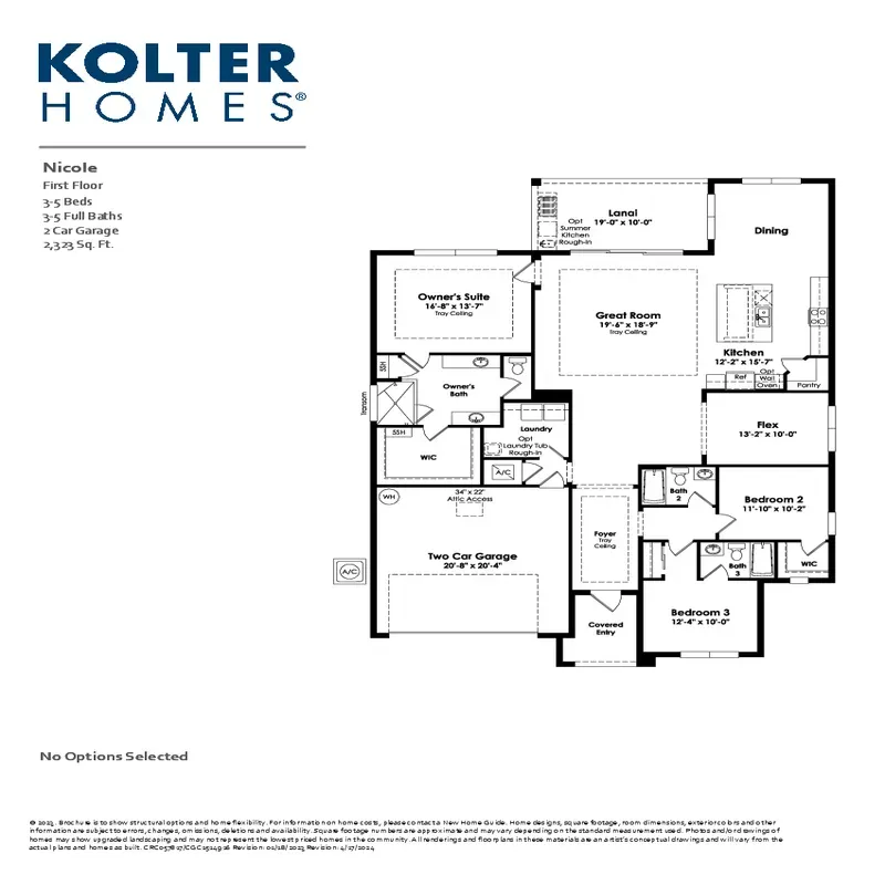 L’Ambiance at Avenir floor plan 8