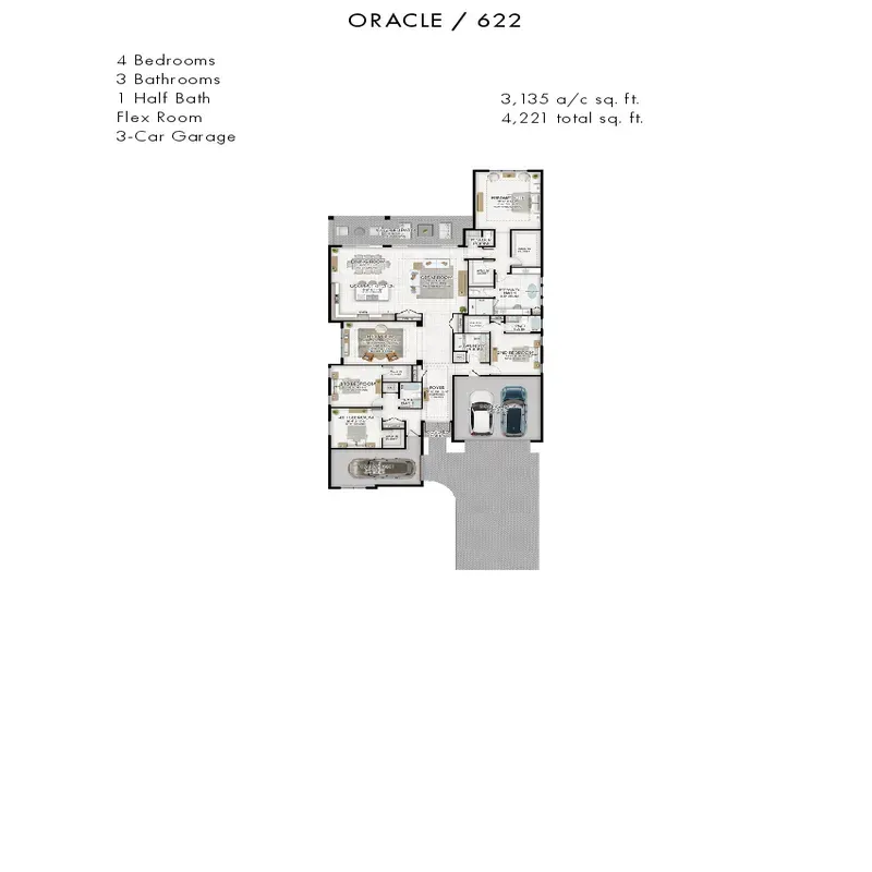 APEX at Avenir floor plan 1