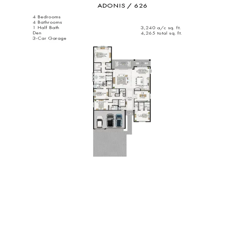 APEX at Avenir floor plan 2