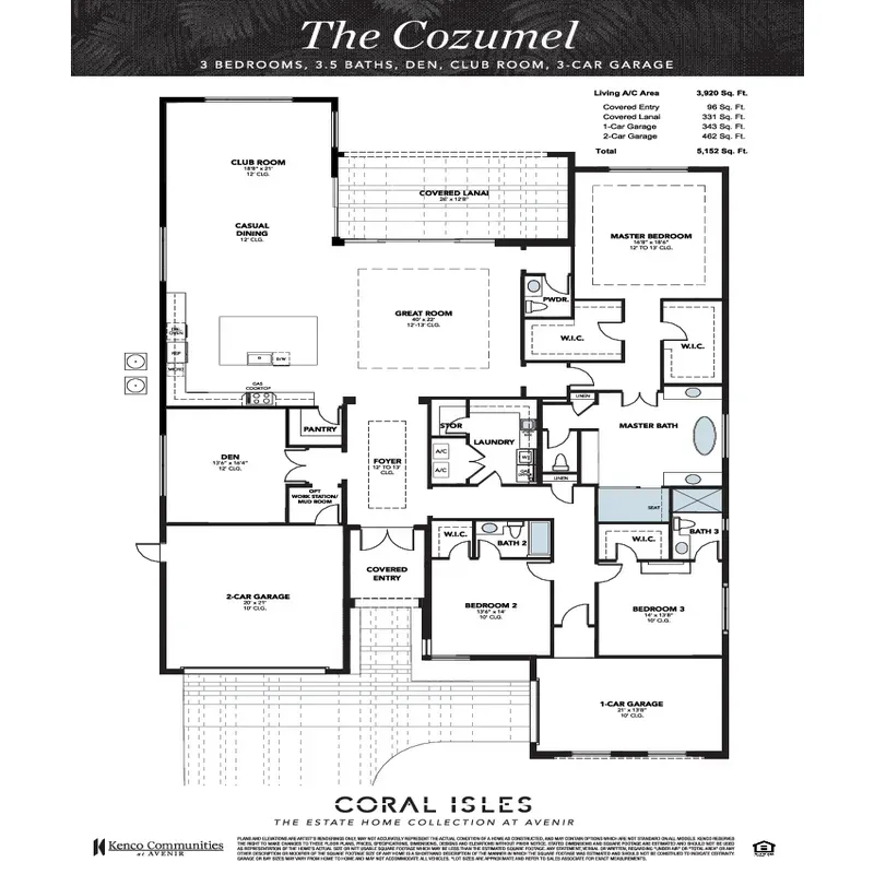 Coral Isles at Avenir floor plan 8