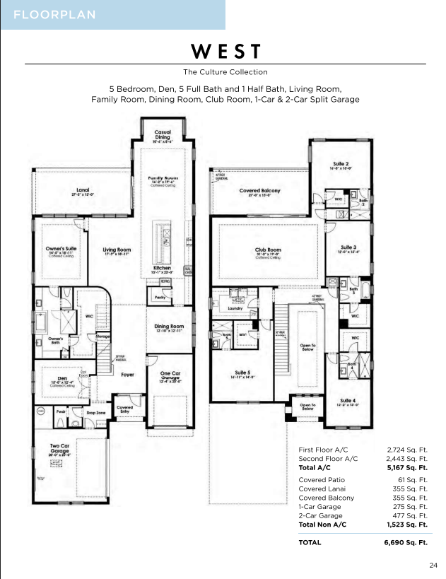 Artistry Palm Beach floor plan 5