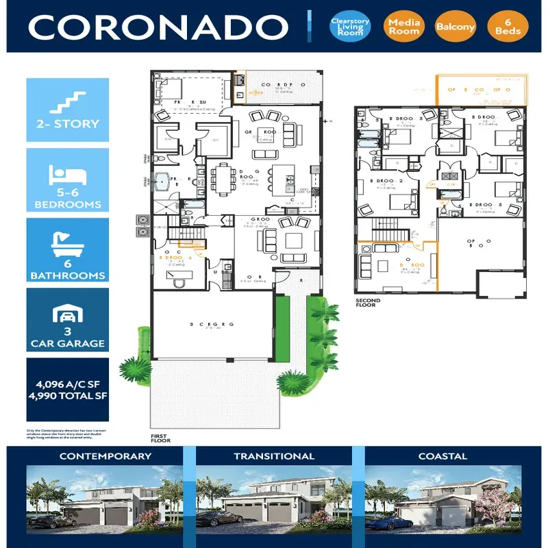 Solana Bay at Avenir floor plan 8