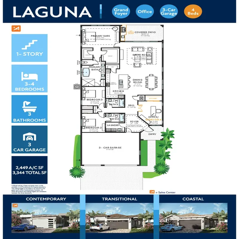 Solana Bay at Avenir floor plan 9