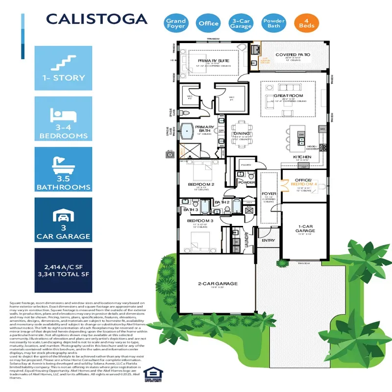 Solana Bay at Avenir floor plan 11