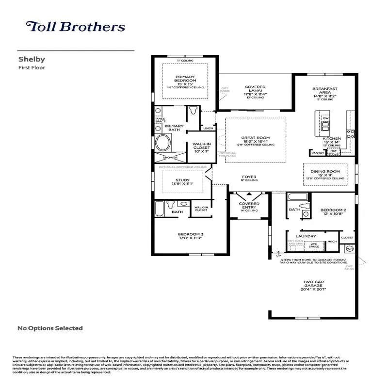 Regency at Avenir floor plan 2