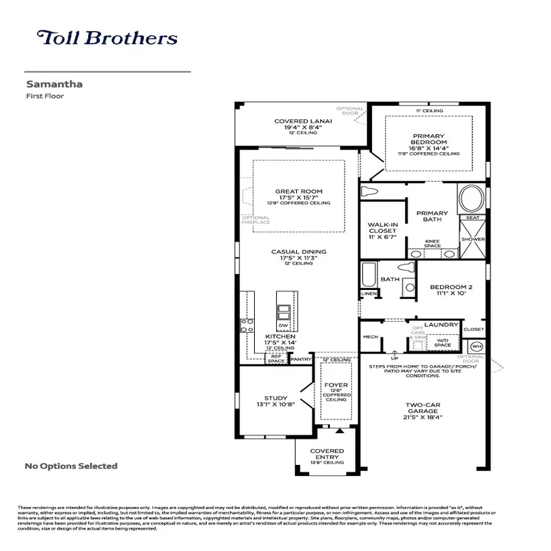 Regency at Avenir floor plan 6