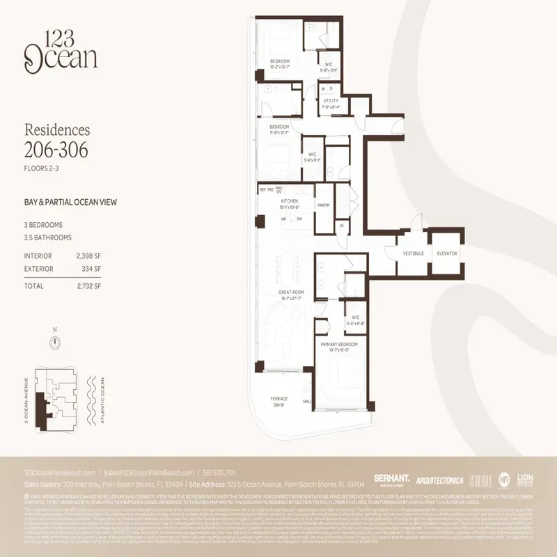 123 Ocean Palm Beach floor plan 9
