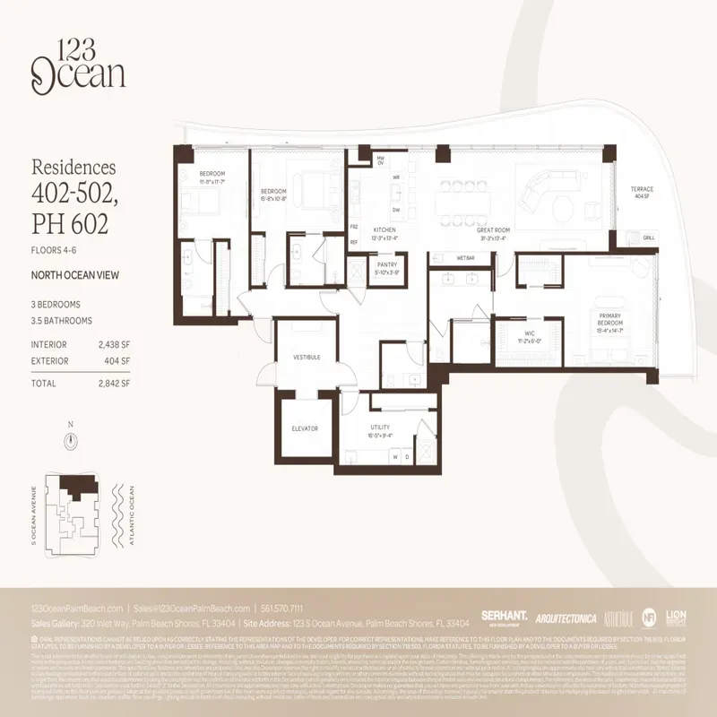 123 Ocean Palm Beach floor plan 10