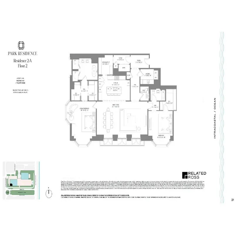 South Flagler House floor plan 2