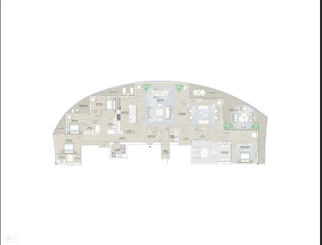 Forté on Flagler floor plan 4