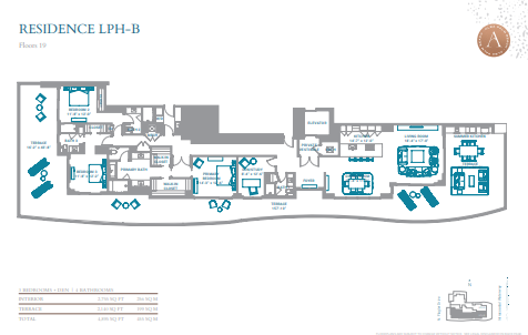 Alba Palm Beach floor plan 6