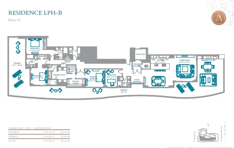 Alba Palm Beach floor plan 6