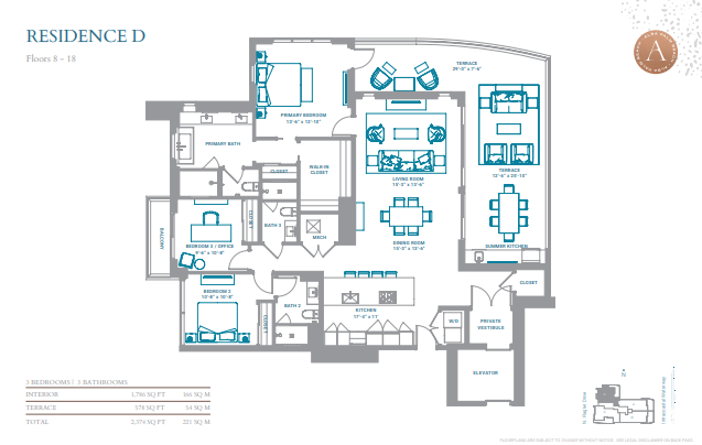 Alba Palm Beach floor plan 7