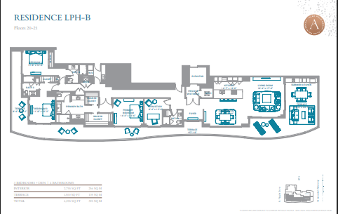 Alba Palm Beach floor plan 8