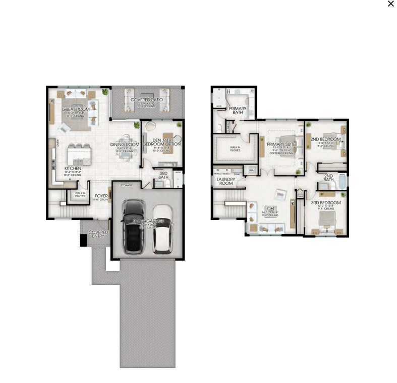 The Estates at NOMAR floor plan 1