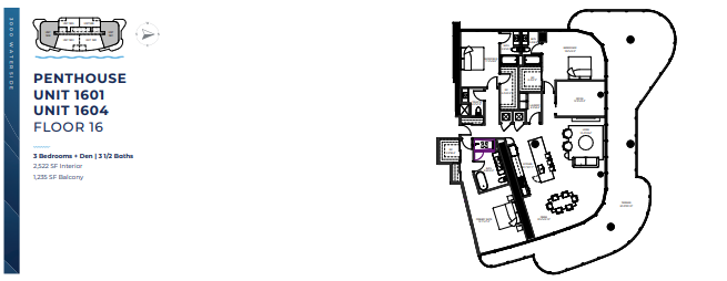 3000 Waterside floor plan 5