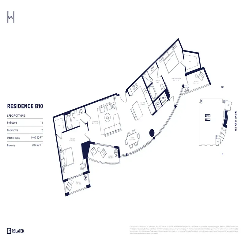 Harbour at New River floor plan 6