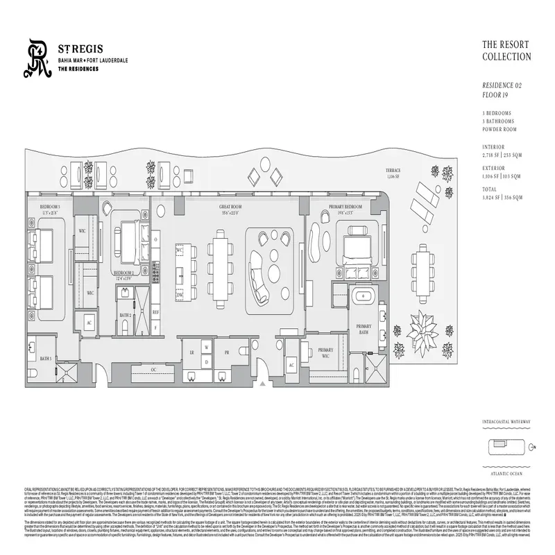 Sage Intracoastal Residences FTL floor plan 10