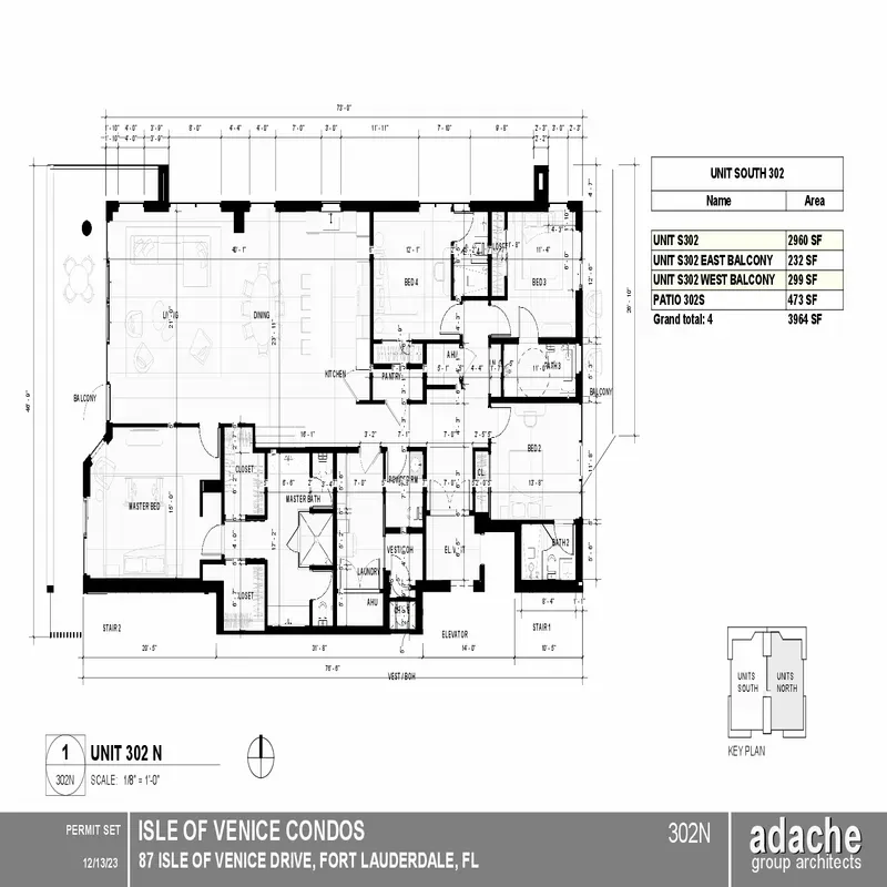 Serene Las Olas floor plan 2