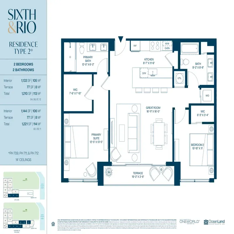 Sixth&Rio floor plan 2