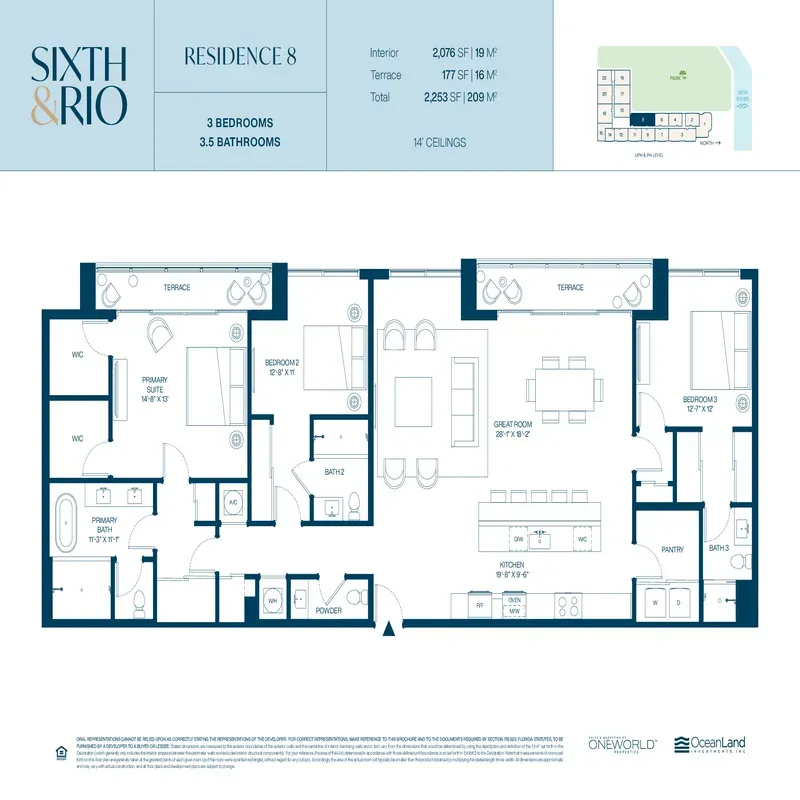 Sixth&Rio floor plan 7