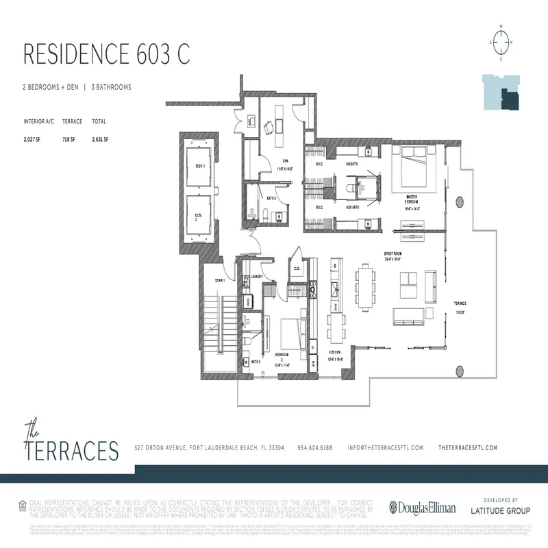 The Terraces floor plan 10