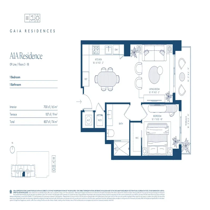 GAIA Residences Hollywood floor plan 3