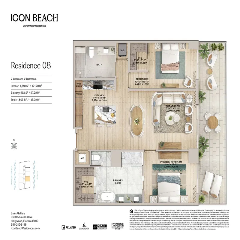Icon Beach Residences floor plan 5