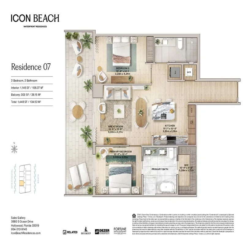 Icon Beach Residences floor plan 6