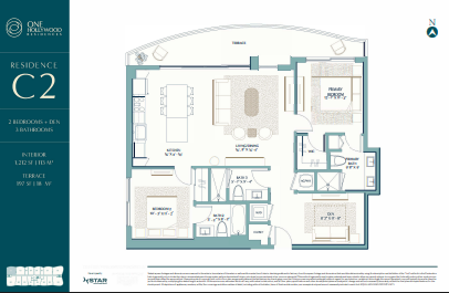 One Hollywood Residences floor plan 2