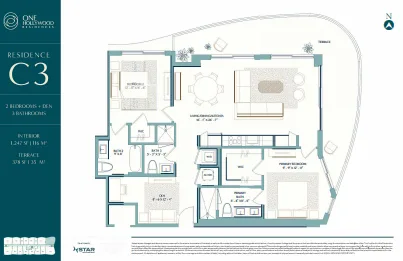 One Hollywood Residences floor plan 3