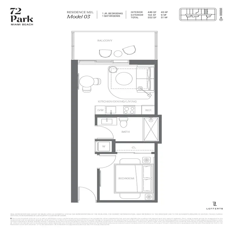 72 Park Miami Beach floor plan 4