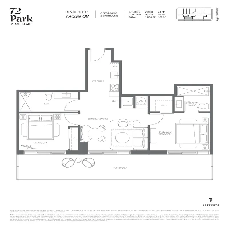 72 Park Miami Beach floor plan 7