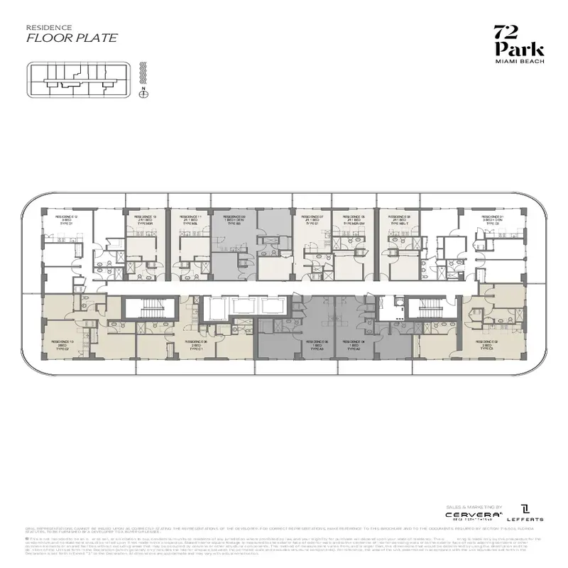 72 Park Miami Beach floor plan 10
