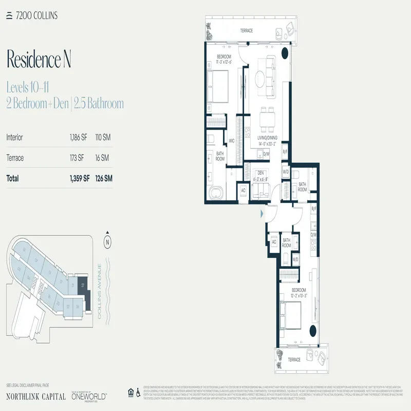 7200 Collins floor plan 5
