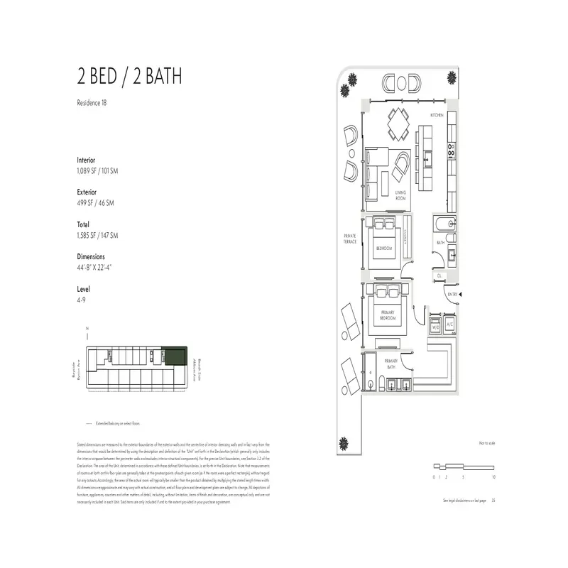 Ella Miami Beach floor plan 1