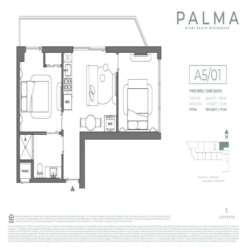 PALMA Miami Beach Residences floor plan 8