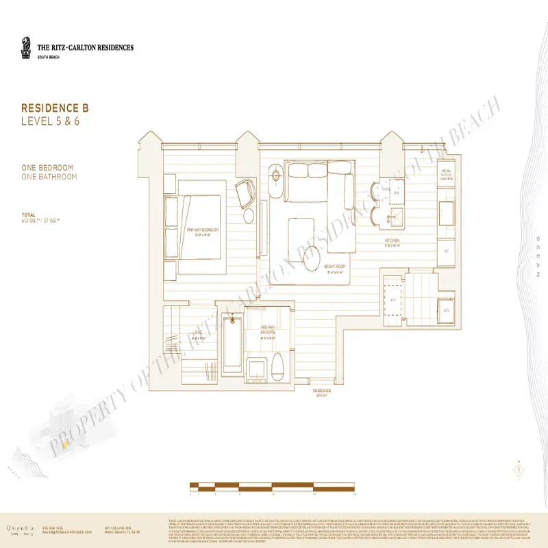 The Ritz-Carlton Residences, South Beach floor plan 2