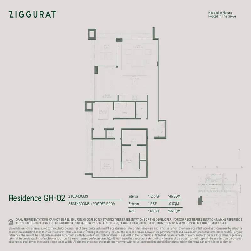 ZIGGURAT Coconut Grove floor plan 5