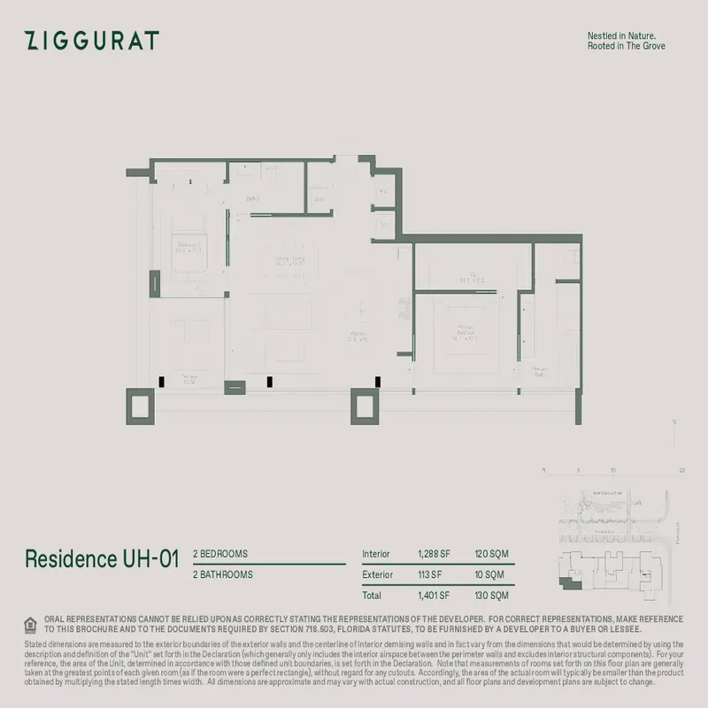 ZIGGURAT Coconut Grove floor plan 7