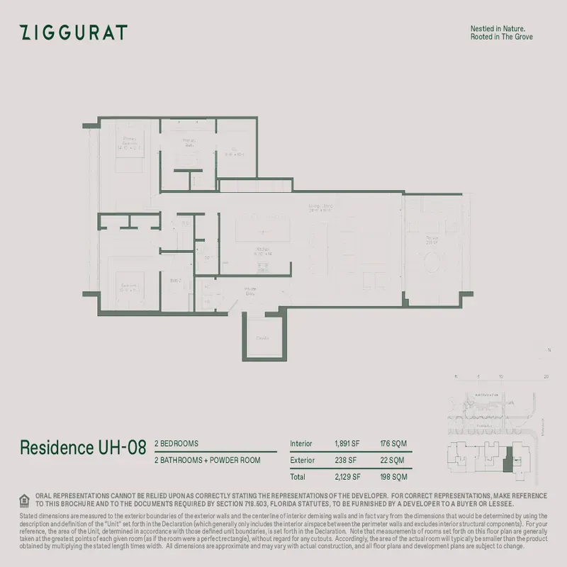 ZIGGURAT Coconut Grove floor plan 8