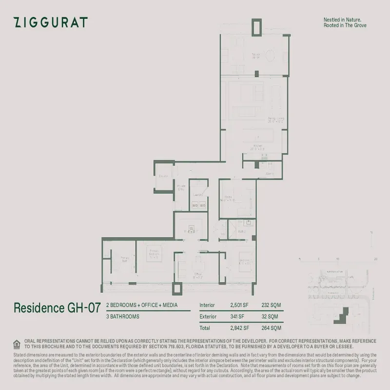 ZIGGURAT Coconut Grove floor plan 11