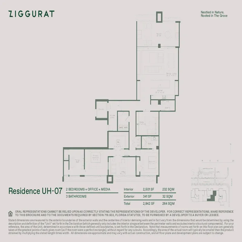 ZIGGURAT Coconut Grove floor plan 14