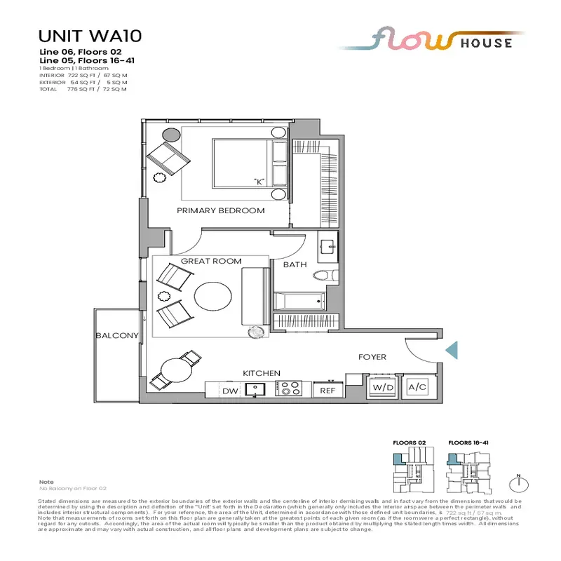 Flow House Miami Worldcenter floor plan 6
